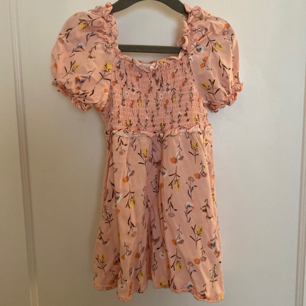 Pink Floral Dress
